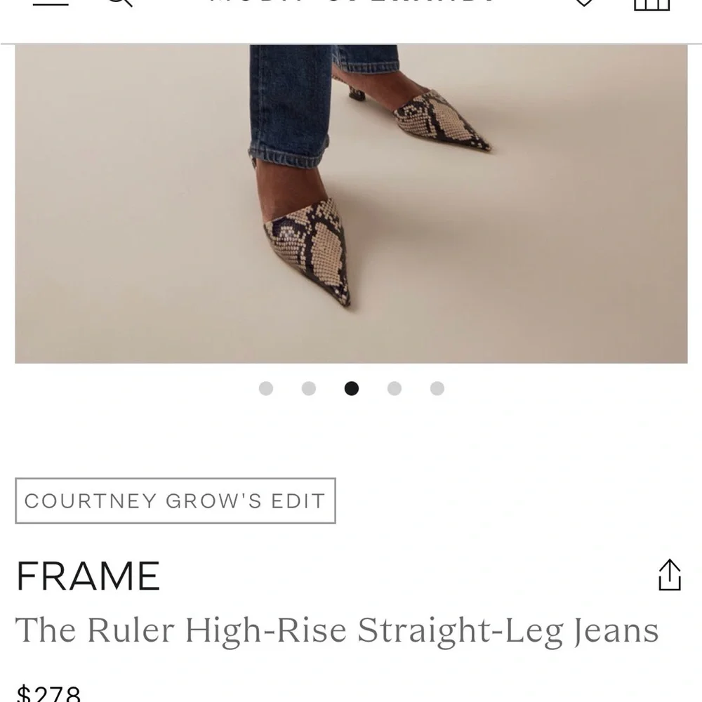 Moda Operandi The Ruler High Rise - Picture 6 of 6